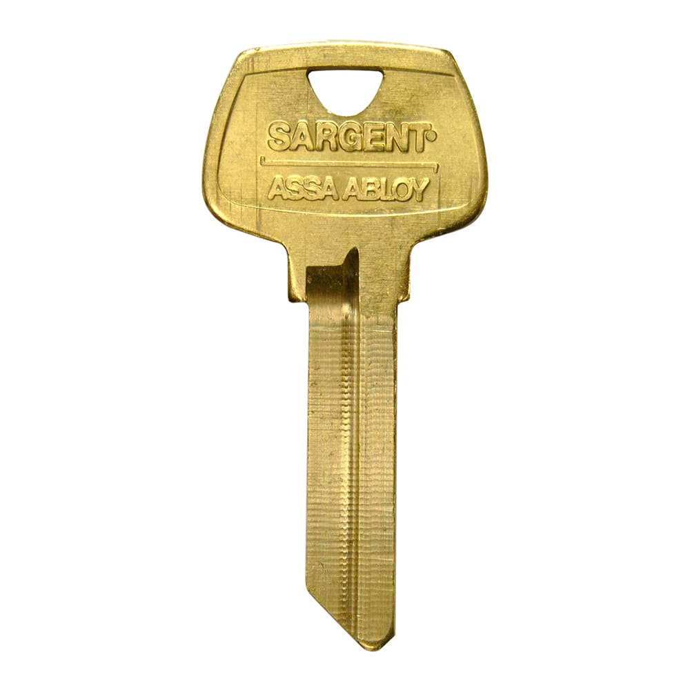 Sargent - Key Blanks; Type: Sargent ; Material: Brass
