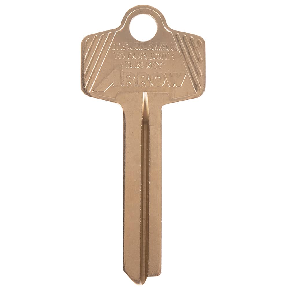 Arrow Lock - Key Blanks; Type: Arrow ; Material: Brass
