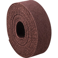 PFERD - Non-Woven Rolls; Abrasive Material: Aluminum Oxide ; Roll Width (Inch): 4 ; Overall Length (Feet): 30.00 ; Grade: Medium ; Roll Color: Dark Tan ; Roll Width (Decimal Inch): 4 - Exact Industrial Supply