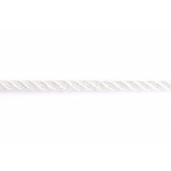 Rope; Rope Construction: 3 Strand Twisted; Material: Polyester; Work Load Limit: 60 lb; Color: White; Maximum Temperature (F) ( - 0 Decimals): 265; Breaking Strength: 13489; Application: General Purpose; Rope Strand Count: 3; Package Type: Reel; Additiona