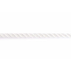 Rope; Rope Construction: 3 Strand Twisted; Material: Polyester; Work Load Limit: 60 lb; Color: White; Maximum Temperature (F) ( - 0 Decimals): 265; Breaking Strength: 7201; Application: General Purpose; Rope Strand Count: 3; Package Type: Reel; Additional