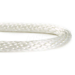 Rope; Rope Construction: Solid Braid; Material: Nylon; Work Load Limit: 50 lb; Color: White; Maximum Temperature (F) ( - 0 Decimals): 295; Application: General Purpose; Package Type: Reel; Head/Holder Diameter (Fractional Inch): 5/16; Length Ft.: 500; Loa