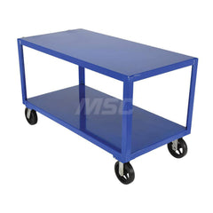 Utility Cart: Steel, Blue