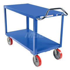 Utility Cart: Steel, Blue