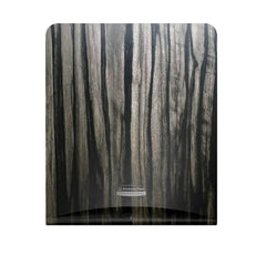 ICON Faceplate, Ebony Woodgrain Design, for Automatic Roll Towel Dispenser; 1 Faceplate per Case