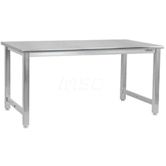 Stationary Work Bench: 32″ Wide, 24″ Deep, 32″ High 6,600 lb Capacity