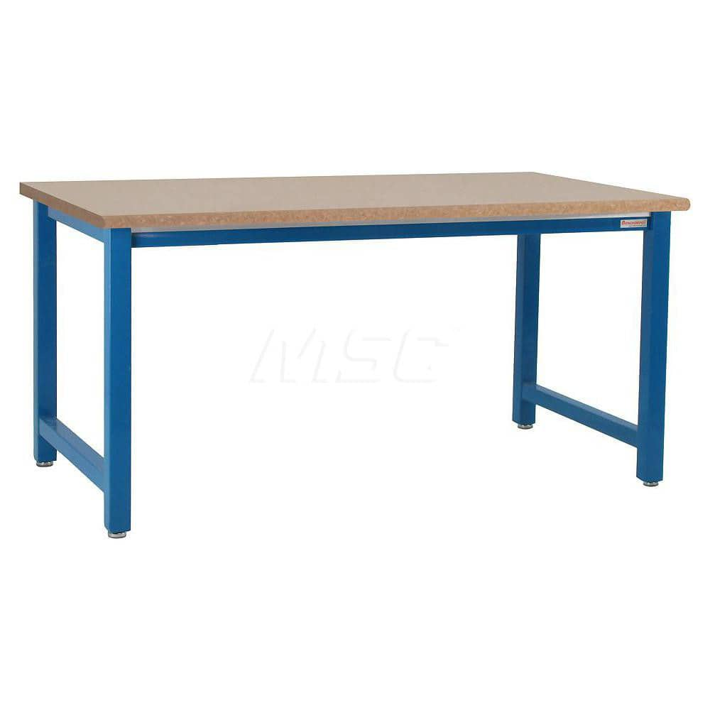 Stationary Work Bench: 96″ Wide, 36″ Deep, 36″ High 6,600 lb Capacity