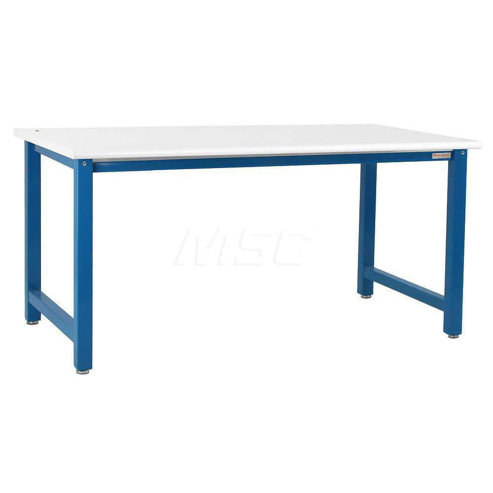 Stationary Work Bench: 36″ Wide, 36″ Deep, 36″ High 6,600 lb Capacity