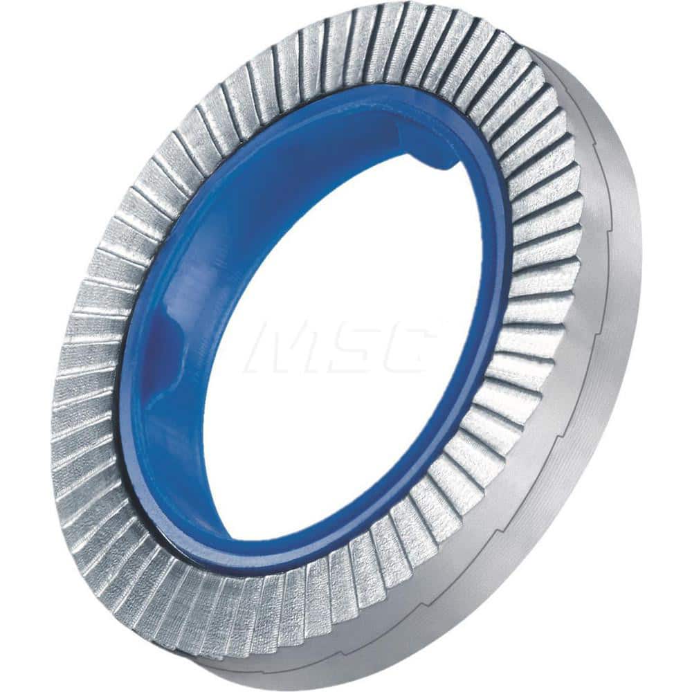 Wedge Lock Washers; Thread Size: 16mm; Material: Stainless Steel; Inside Diameter: 17; Outside Diameter: 30.7; Finish: Uncoated