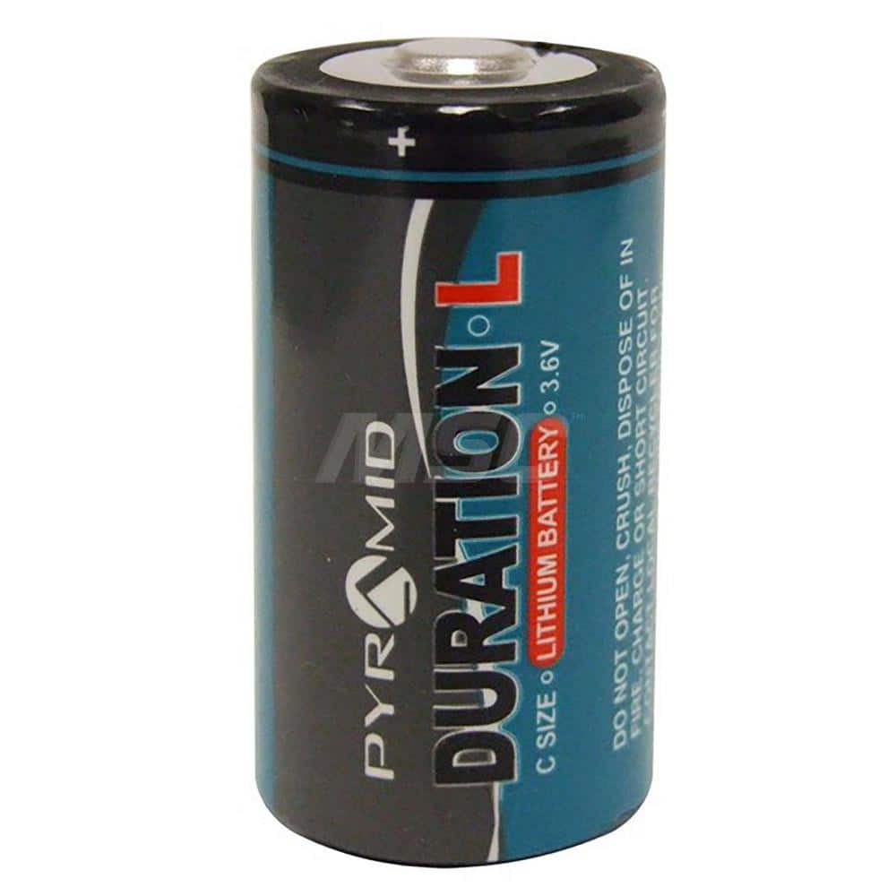 Standard Battery: Size C, Lithium-ion 3.6V, Button Tab Terminal