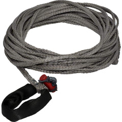 2,833 Lb 900″ Long x 1/4″ High Automotive Winch Strap Loop & Eye, For Use with Winches & Shackles