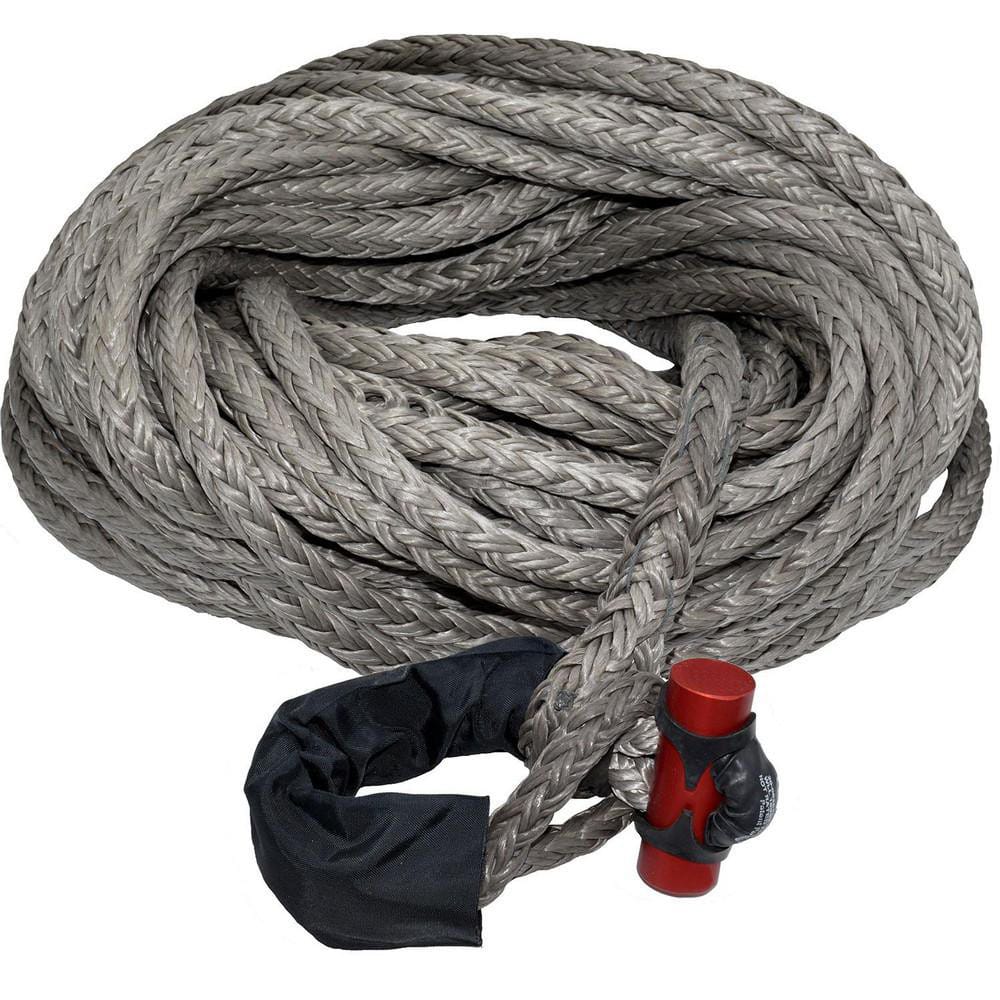 16,933 Lb 2,400″ Long x 5/8″ High Automotive Winch Strap Loop & Eye, For Use with Winches & Shackles