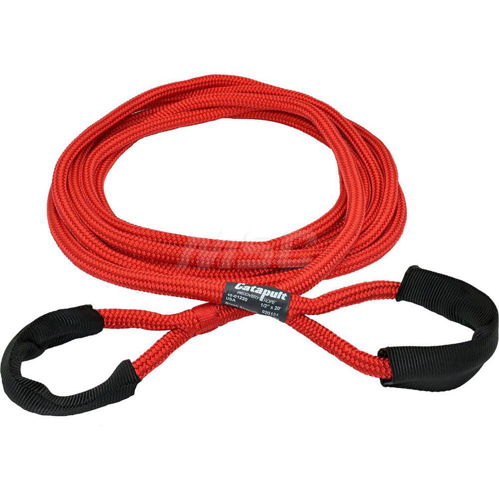 2,460 Lb 20' Long x 1/2″ Wide Recovery Rope Loop, Nylon