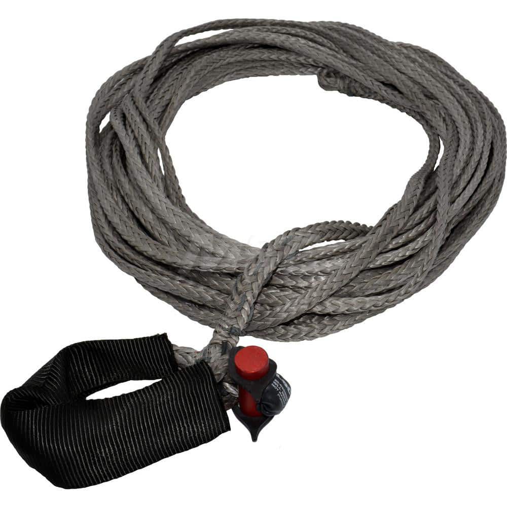 2,833 Lb 480″ Long x 1/4″ High Automotive Winch Strap Loop & Eye, For Use with Winches & Shackles