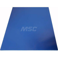 Plastic Sheet: Blue, 50,000 psi Tensile Strength .250″ thick by 12x24″