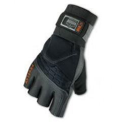 910 S BLK IMPACT GLOVES W/WRIST - Exact Industrial Supply