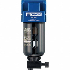 Prevost - Filter, Regulator & Lubricator (FRL) Units Configuration: 1 Pc. Filter Body Type: Standard - Exact Industrial Supply