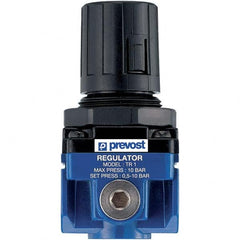 Prevost - Filter, Regulator & Lubricator (FRL) Units Configuration: 1 Pc. Regulator Body Type: Standard - Exact Industrial Supply