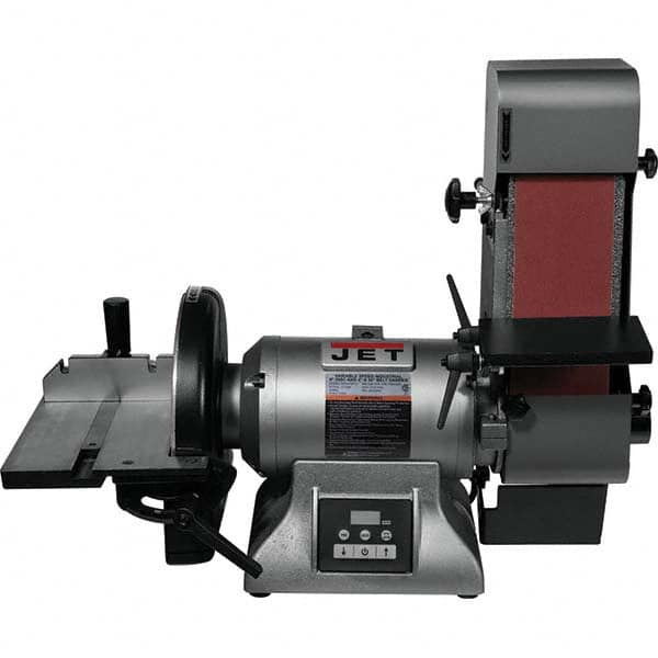 Jet - Combination Sanding Machines Belt Length (Inch): 36 Belt Width (Inch): 4 - Exact Industrial Supply