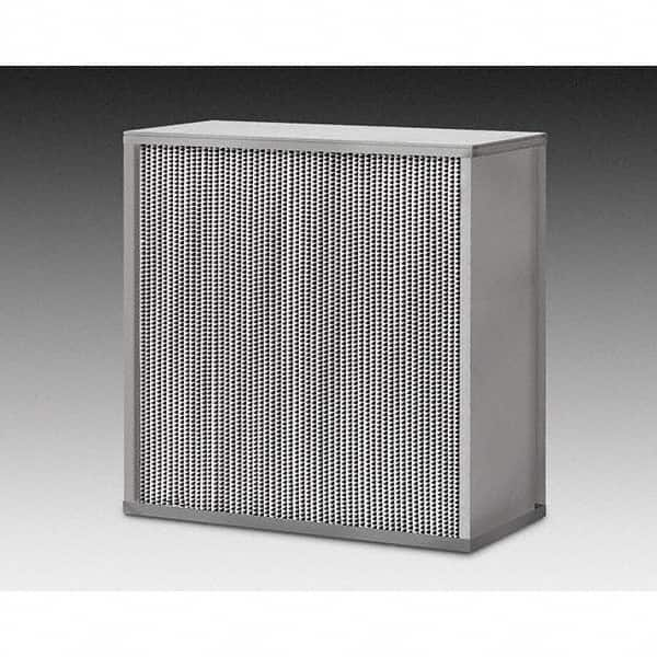 PRO-SOURCE - 23-3/8" High x 23-3/8" Wide x 11-1/2" Deep, 99.97% Capture Efficiency, HEPA Air Filter - Exact Industrial Supply