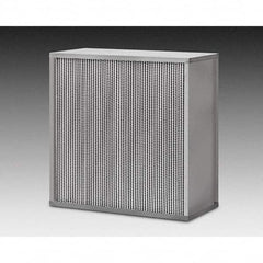 PRO-SOURCE - 24" High x 30" Wide x 11-1/2" Deep, 99.97% Capture Efficiency, HEPA Air Filter - Exact Industrial Supply