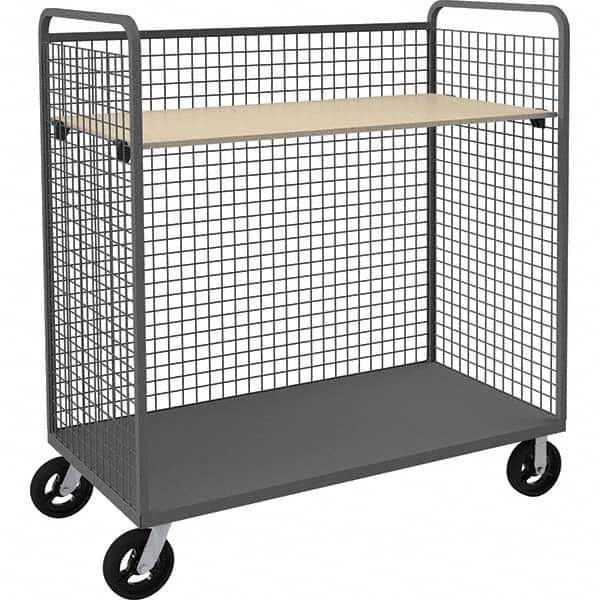 Durham - Carts Type: Wire Cart Load Capacity (Lb.): 1,600 - Exact Industrial Supply