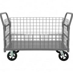 Durham - Carts Type: Wire Cart Load Capacity (Lb.): 2,000 - Exact Industrial Supply