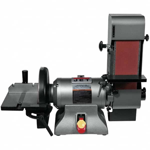 Jet - Combination Sanding Machines Belt Length (Inch): 36 Belt Width (Inch): 4 - Exact Industrial Supply