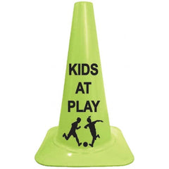 PRO-SAFE - Traffic Cones Type: Sport Cone Color: Lime - Exact Industrial Supply