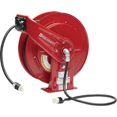 Reelcraft - Cord & Cable Reels End Type: Single Outlet Cable Length (Feet): 100 - Exact Industrial Supply