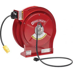 Reelcraft - Cord & Cable Reels End Type: Single Outlet Cable Length (Feet): 50 - Exact Industrial Supply