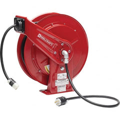 Reelcraft - Cord & Cable Reels End Type: Single Outlet Cable Length (Feet): 75 - Exact Industrial Supply