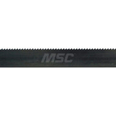 Welded Bandsaw Blade: 22' 10″ Long, 1-1/4″ Wide, 0.042″ Thick, 6 TPI Carbon Steel, Toothed Edge