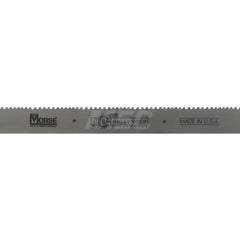 Welded Bandsaw Blade: 11' 6″ Long, 1-1/4″ Wide, 0.042″ Thick, 3 to 4 TPI Bi-Metal, Toothed Edge