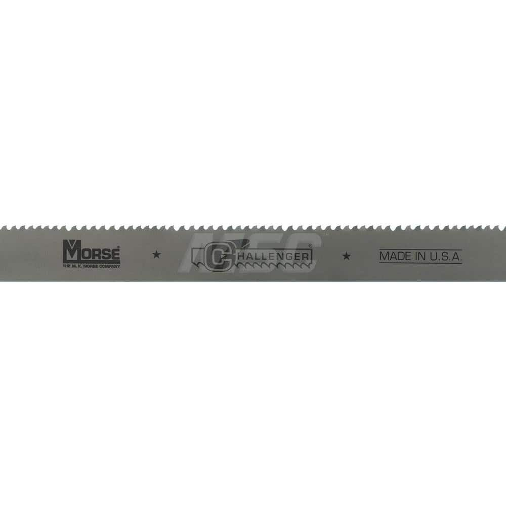 Welded Bandsaw Blade: 31' 2″ Long, 2″ Wide, 0.063″ Thick, 3 to 4 TPI Bi-Metal, Toothed Edge