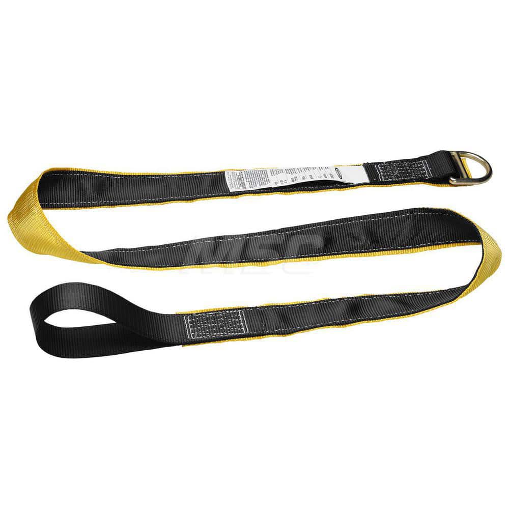 Anchors, Grips & Straps; Type: Cross Arm Strap; Anchor Point Connection Type: D-Ring; Material: Polyester; Temporary or Permanent: Temporary; Tensile Strength: 5000; Sling Connection Type: D-Ring; Material: Polyester; Length (Feet): 6.000