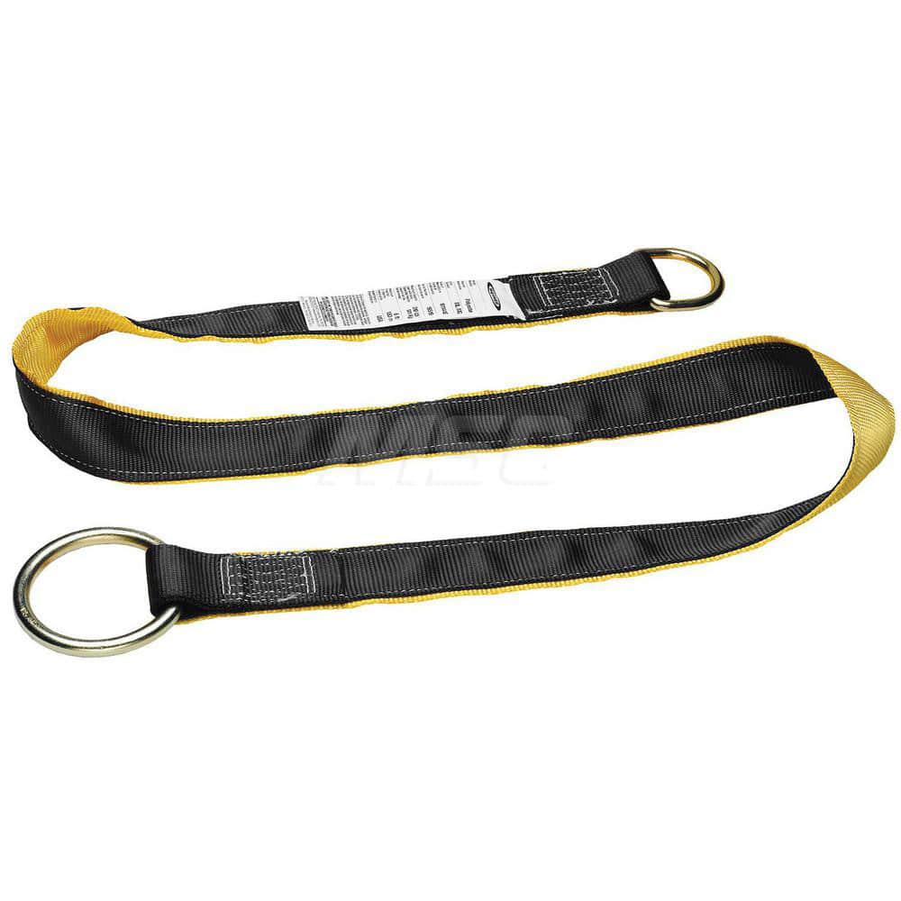 Anchors, Grips & Straps; Type: Cross Arm Strap; Anchor Point Connection Type: D-Ring; Material: Polyester; Temporary or Permanent: Temporary; Tensile Strength: 5000; Sling Connection Type: D-Ring; Material: Polyester; Length (Feet): 8.000