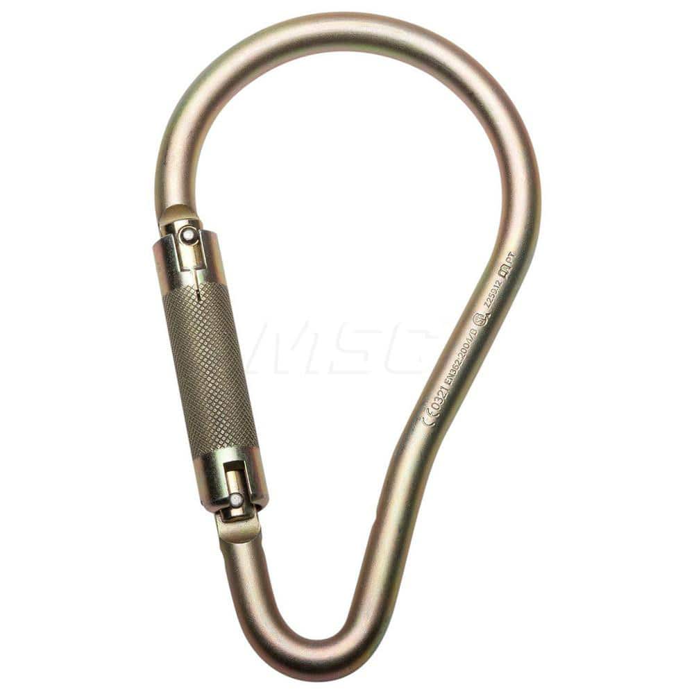 Carabiners; Gate Type: Auto Locking; Gate Width: 2; Material: Zinc Plated Steel; Steel