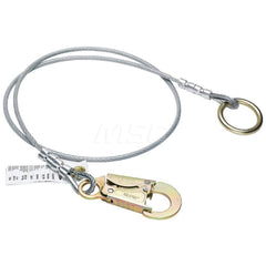 Anchors, Grips & Straps; Type: Achor Extension; Anchor Point Connection Type: None; Material: Steel; Temporary or Permanent: Temporary; Tensile Strength: 5000; Sling Connection Type: O-Ring; Material: Steel