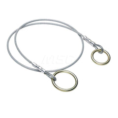 Anchors, Grips & Straps; Type: Cable Choker; Anchor Point Connection Type: None; Material: Stainless Steel; Temporary or Permanent: Temporary; Tensile Strength: 5000; Sling Connection Type: O-Ring; Material: Stainless Steel; Length (Feet): 3.000