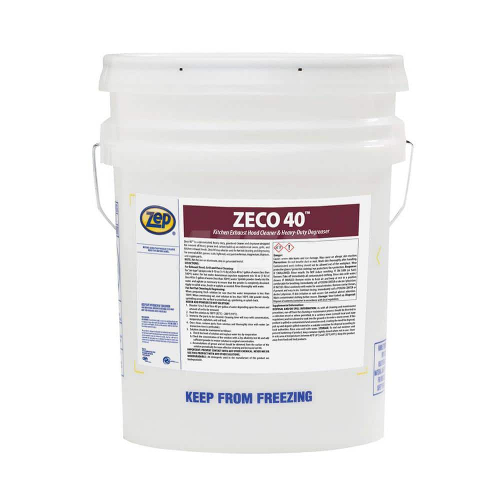 Zeco 40 Heavy Duty Hot Vat Cleaner