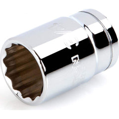 Hand Socket: 1/2″ Drive, 3/4″ Socket, 12-Point Chrome-Plated & Polished