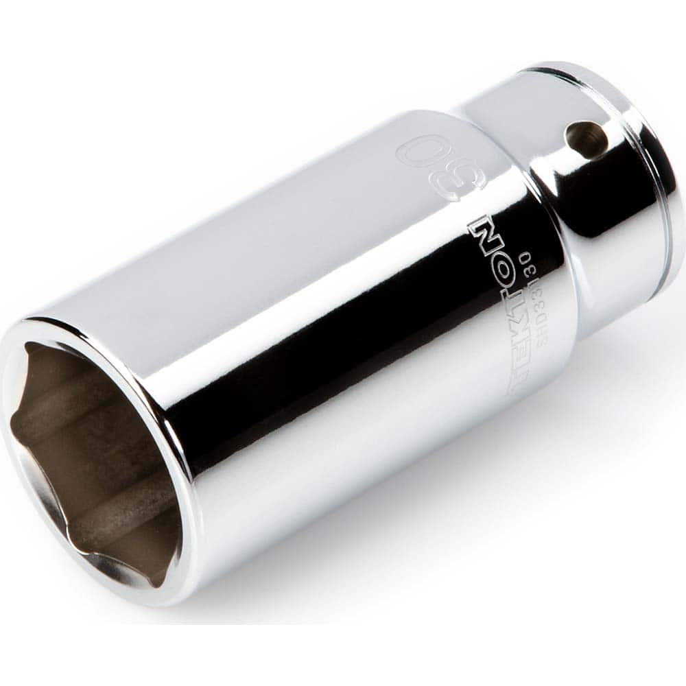 Hand Socket: 3/4″ Drive, 30 mm Socket, 6-Point Chrome-Plated & Polished