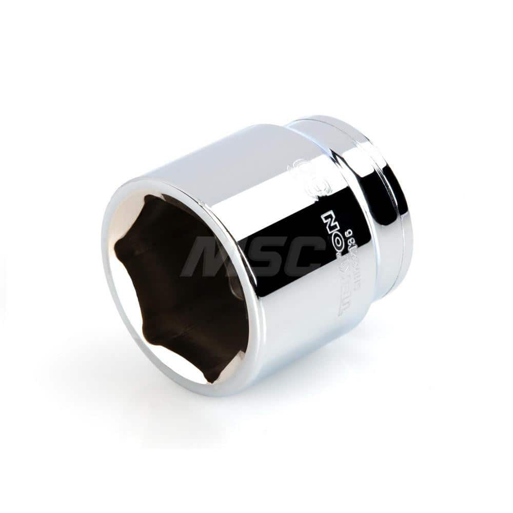 Hand Socket: 1/2″ Drive, 36 mm Socket, 6-Point Chrome-Plated & Polished