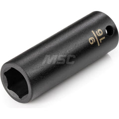 Impact Socket: 3/8″ Drive 6-Point