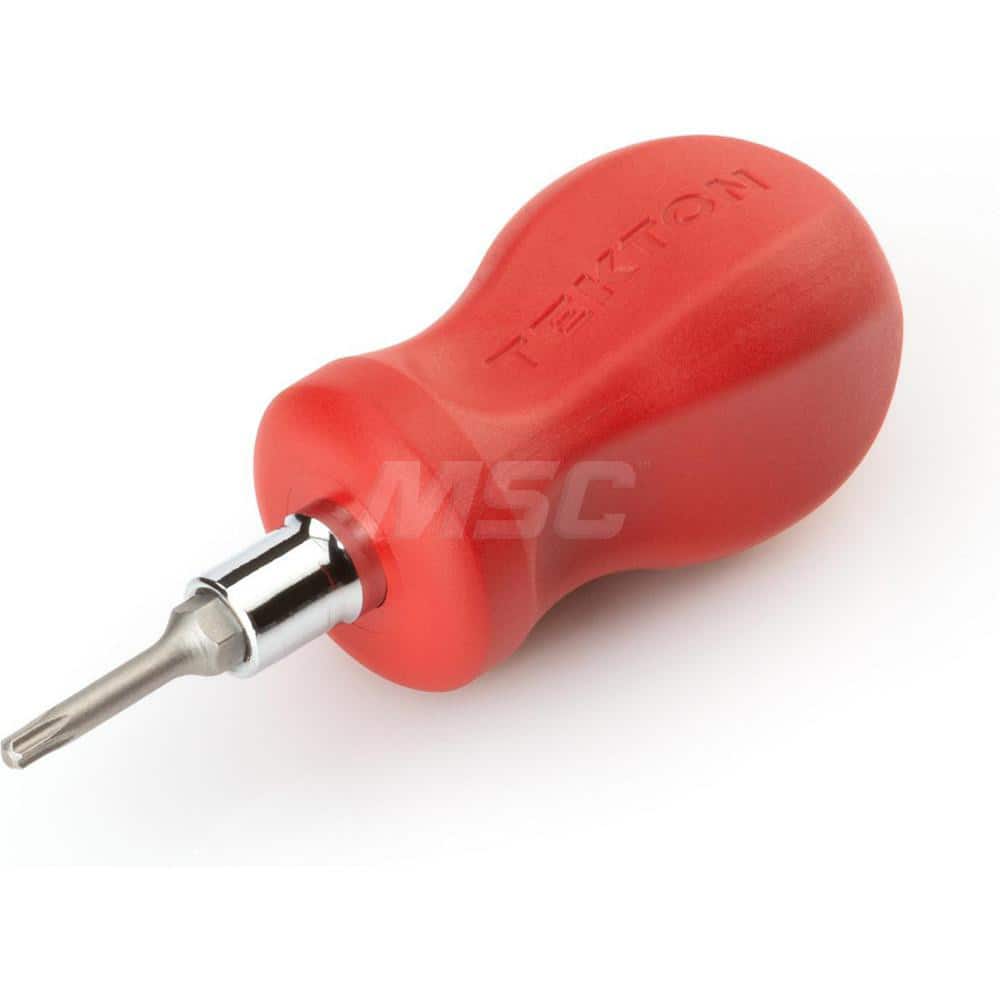 3-in-1 Stubby Torx Driver (T10 x T15, Red)