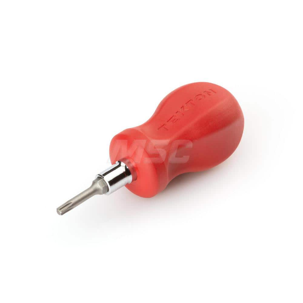 3-in-1 Stubby Torx Driver (T15 x T20, Red)