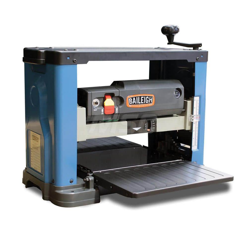 Planer Machines; Cutting Width (Inch): 13; Depth of Cut (Inch): 1/8; Cutting Thickness (Inch): 1/8; Minimum Planing Length (Inch): 1/4; Number of Cutting Knives: 0; Cutter Head Speed (RPM): 10000.00; Table Length (Inch): 27-7/8; Table Depth (Inch): 13; Fe