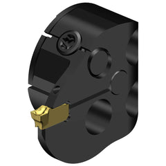 Modular Grooving Head: Left Hand, Cutting Head, System Size 25 0.315″ Max Depth of Cut, Through Coolant, Series CoroCut QI