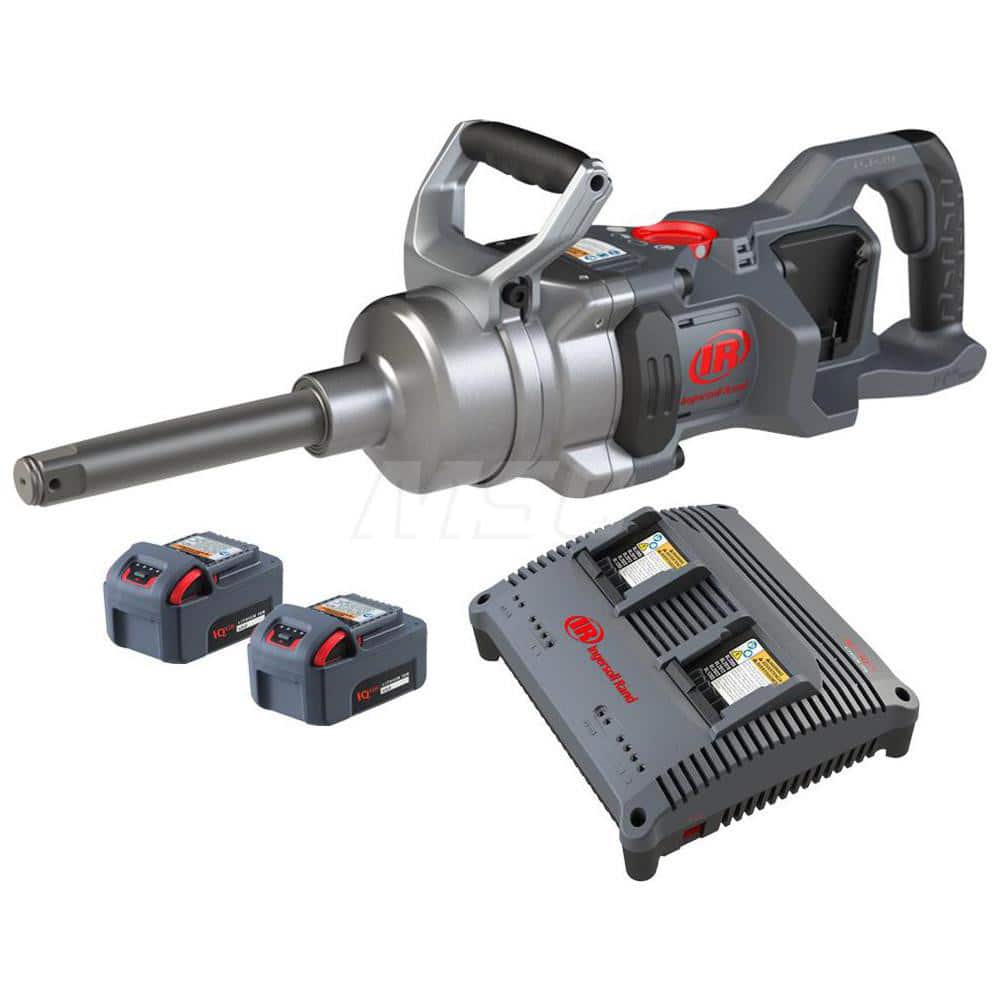Cordless Impact Wrench: 20V, 1″ Drive, 1,170 BPM, 0 to 890 RPM 3,000 ft-lb, 2 IQV20 Battery Included, BC1221